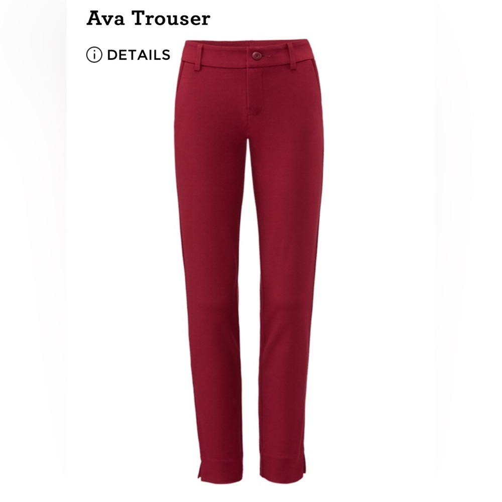 CAbi Ava slim fit, ankle-length Ponte trousers size 10